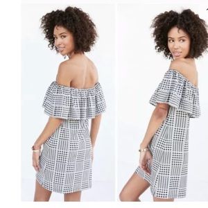 Urban Outfitters Cooperative Gingham Ruffle Dress